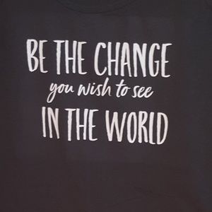Milk Drunk Clothing Tops - Be The Change You Want To See In The World Tank Milk Drunk Clothing Tops - Be The Change You Want To See In The World Tank